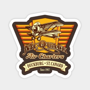 McQuack Air Charters Magnet