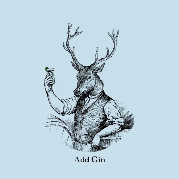 Vintage Stag - Add Gin by Add Gin Co.