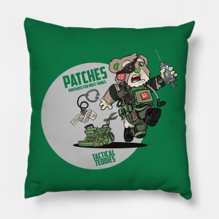 PATCHES (OD Green) Pillow