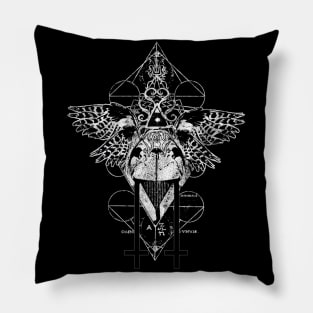 The Lustful Bliss of Blasphemy Inverted Cross Kiss Pillow