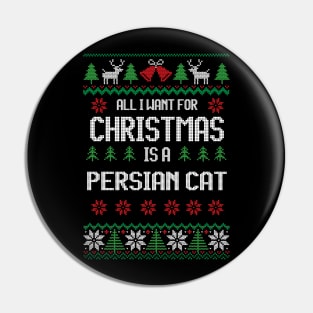 cute Persian cat Pin