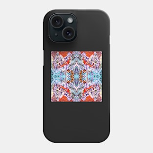 Fluid painting magic of love kaleidoscope Phone Case