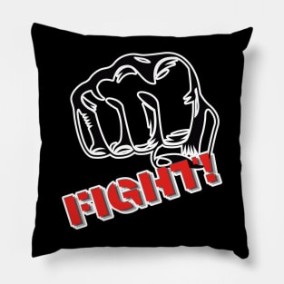 Fist fight Pillow