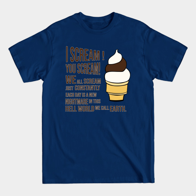 Disover Funny Ice Cream Summer Say Ice Cream Gift - Icecream - T-Shirt