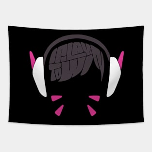 D.Va Typography Tapestry