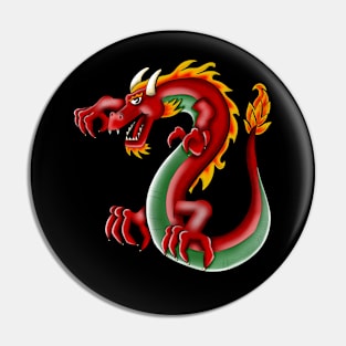 Dragon art Pin