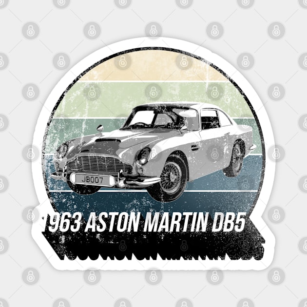 1963 Aston Martin DB5 Magnet by Worldengine