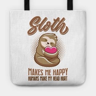 Cute Sloth Baby Animal Tote