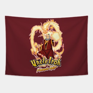 Uncle Iroh Flamin Hot edition Tapestry