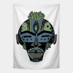 Mellow Cool African Mask 4 Tapestry