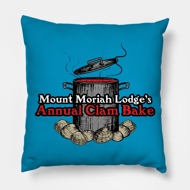 Mt. Moriah Lodge No. 8's Annual Clambake Pillow by MountMoriahRI8