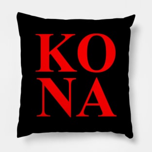 KONA SWIM BIKE RUN TRIATHLON Pillow