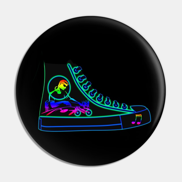 Glowing shoes music Pin by momo1978