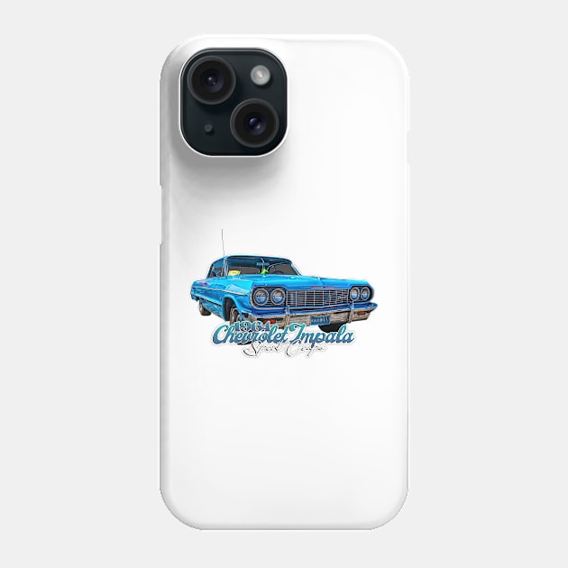 1964 Chevrolet Impala Sport Coupe Phone Case by Gestalt Imagery