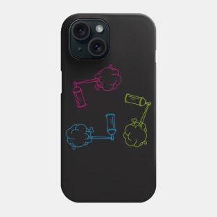 Spray Can Neon Phone Case