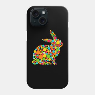 Dotted Winter Rabbit Phone Case