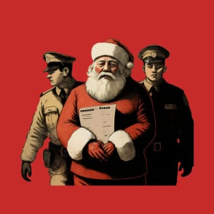 Santa In Custody T-Shirt