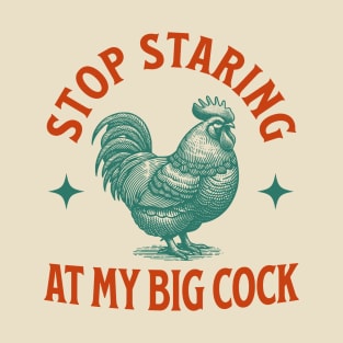 Stop Staring At My Big Cock T-Shirt