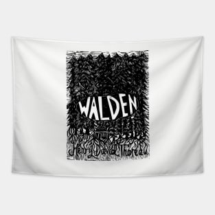 Walden Linocut Tapestry