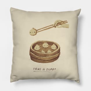 take a dump Pillow