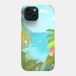 Tropical Landscape Phone Case