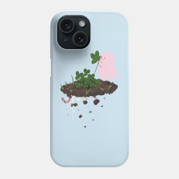 Garden Ghost Phone Case by SarahWrightArt