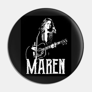 Maren - The White Stencil Pin