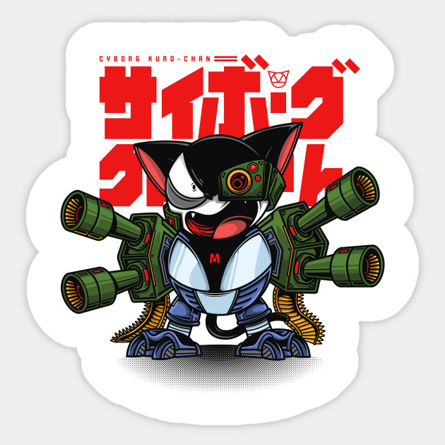 Wallpaper Kurochan X Mi Anime Kuro Chan Sticker Teepublic Desktop Wallpaper