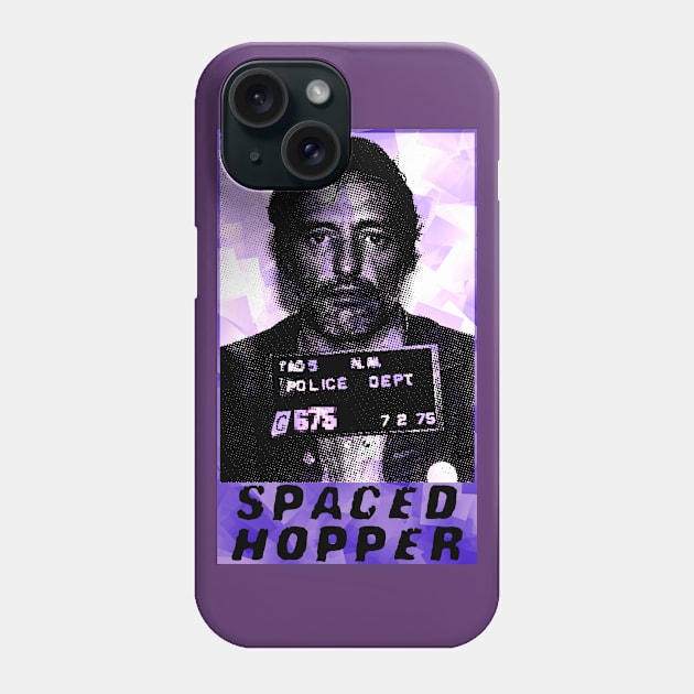 Spaced Hopper violet Phone Case by Spine Film