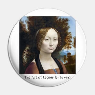 Leonardo da Vinci Renaissance artist painting Pin