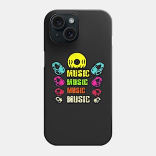 retro music Phone Case