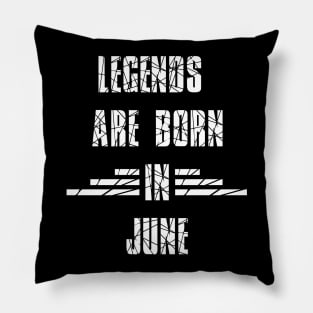 Legends are born Pillow