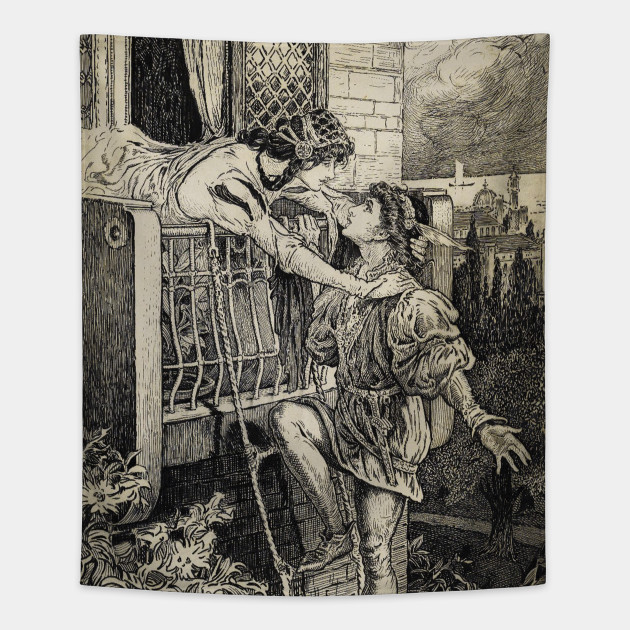 Romeo And Juliet William Shakespeare Balcony Scene Romeo And