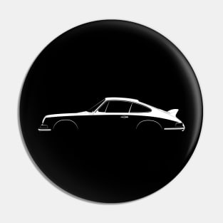 Porsche 911 Carrera RS 2.7 (911) Silhouette Pin