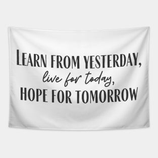 Hope For Tomorrow Tapestry