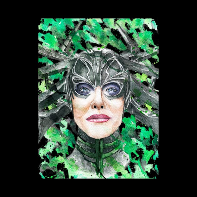 Hela Thor Ragnarok by RSalasArt