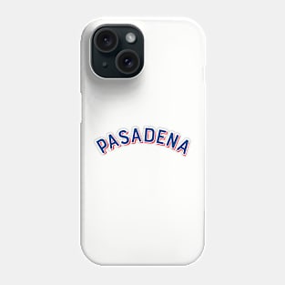 Pasadena California Vintage Arch Letters Phone Case