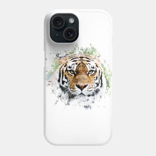 The Majestic Thinking Tiger Phone Case