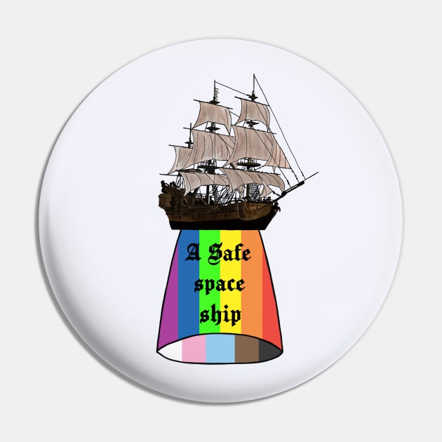 A safe space ship Pin by Chic and Geeks