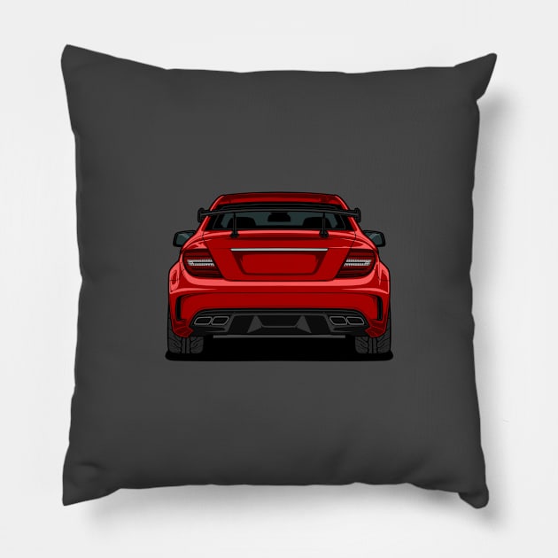 Mercedes C63 AMG Pillow by AdriaStore1