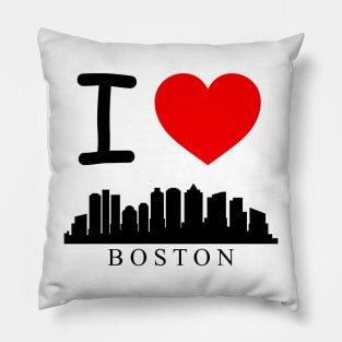 I HEART BOSTON Pillow