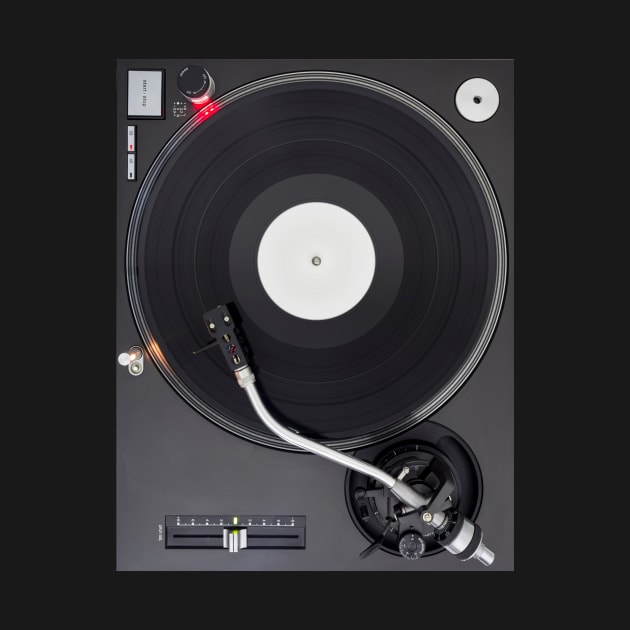 DJ Turntable, Playing Vinyl Record Photo by ArtOfDJShop