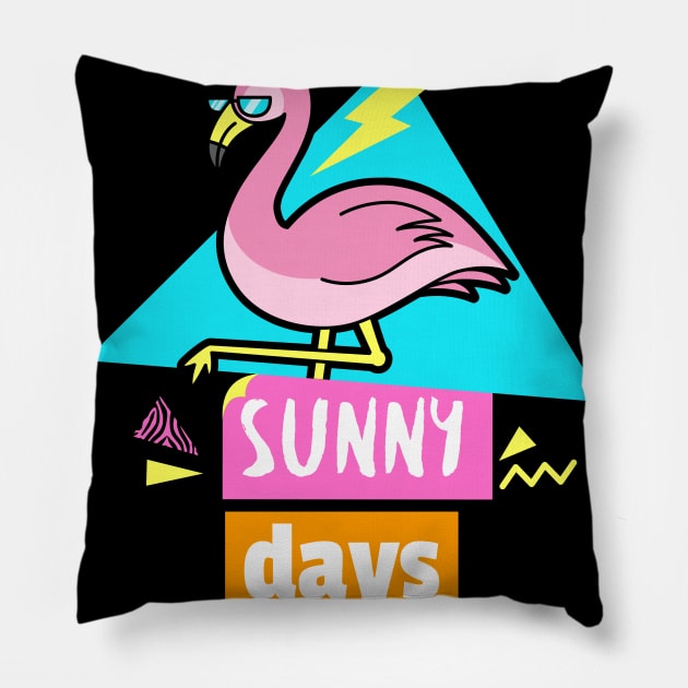 Sunny Days Pillow by Sabahmd