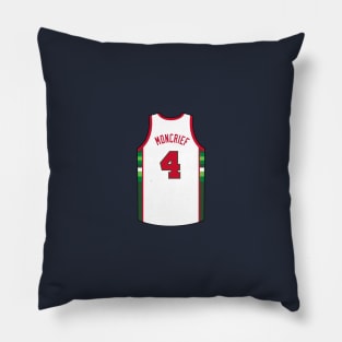 Sidney Moncrief Milwaukee Jersey Qiangy Pillow