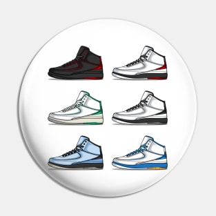 AJ 2 Retro Sneaker Pin