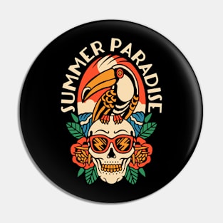 Summer Paradise Pin