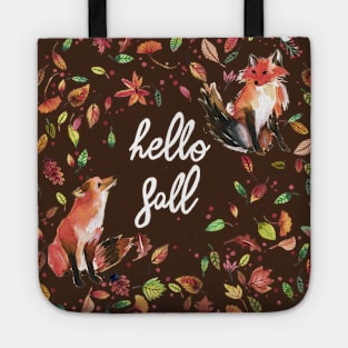 Wild Fox Fall Tote