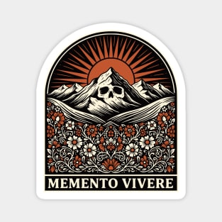 Memento Vivere Magnet