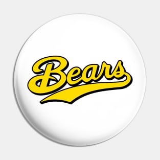 Junior Baseball Team Font Pin