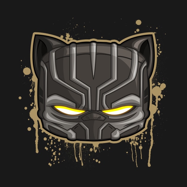 Black Panther by playfulgorilla